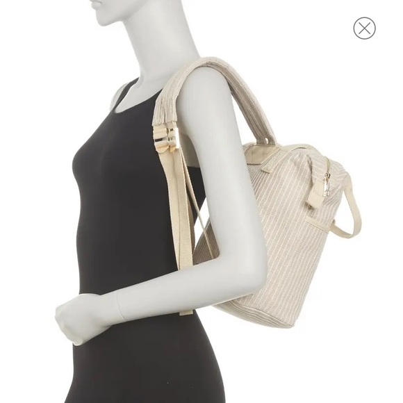 NWT! Madden Girl Pinstripe Mini Backpack - Picture 8 of 8